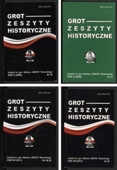 Grot. Zeszyty Historyczne № 30-31 & 34-36 (2009.1-2 & 2011.1-2012.1)