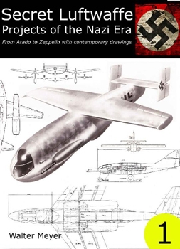 Secret Luftwaffe Projects of the Nazi Era From Arado to Zeppelin With Contemporary Drawings