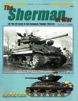 The Sherman at War: (2) The US Army in the European Theater 1943-45 (Concord 7036)