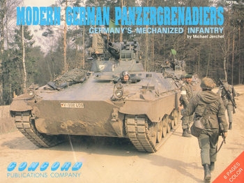 Modern German Panzergrenadiers: Germanys Mechanized Infantry (Concord 1018)