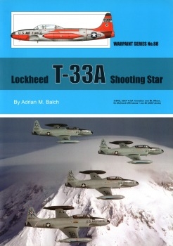 Lockheed T-33A Shooting Star (Warpaint Series No.88)