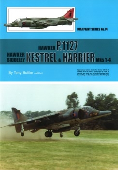 Hawker P.1127 Hawker Siddeley Kestrel & Harrier Mks 1-4 (Warpaint Series No.74)