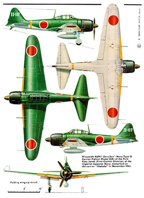 Mitsubishi A6M3 Zero-Sen [Aircraft Profile 190]