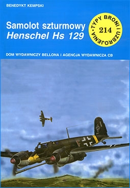 Samolot szturmowy Henschel Hs-129  [Typy Broni i Uzbrojenia 214]