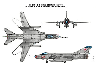 Samolot mysliwsko-szturmowy Su-7 [Typy Broni i Uzbrojenia 054]