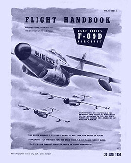 Flight Handbook F-89D Scorpion