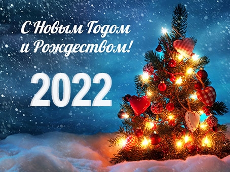 С Новым годом 2022 всех гостей и друзей нашего сайта!