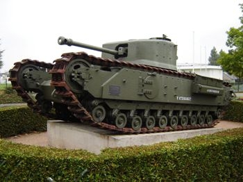 Churchill Infantry Tank Mk IV (A22) Mark VII Crocodile Walk Around