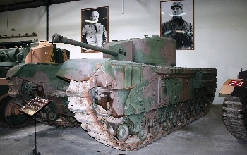 Churchill Tank (fake turret) Walk Around
