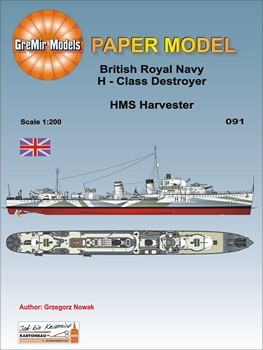 HMS Harvester (GreMir Models 091)