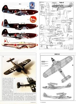 Aerei Modellismo 1984-1985-1896 - Scale Drawings and Colors