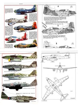 Aerei Modellismo 1988 - Scale Drawings and Colors