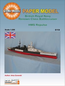 HMS Repulse (GreMir Models 019)