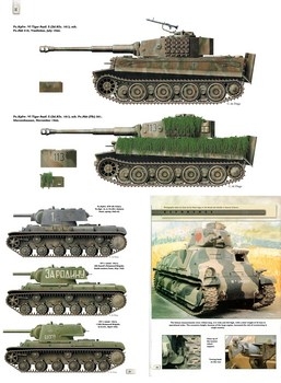 Pnzer Aces (Armor Models) 18-23 - Scale Drawings and Colors
