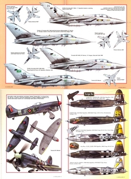 Aerei Modellismo 2000 - Scale Drawings and Colors
