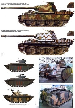 Panzer Aces (Euromodelismo) 7-8, 24, 26  - Scale Drawings and Colors