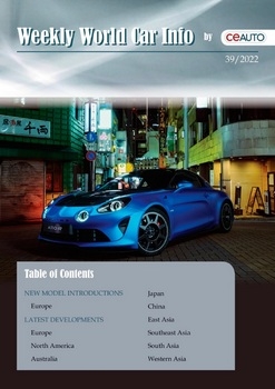 Weekly World Car Info - Issue 39 2022