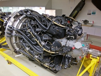 Engine Pratt & Whitney R 4360 Wasp Major Walk Around