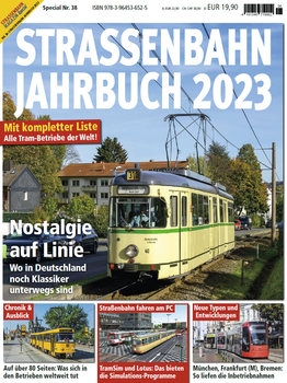 Strassenbahn Jahrbuch 2023 (Strassenbahn Magazin Special 38)