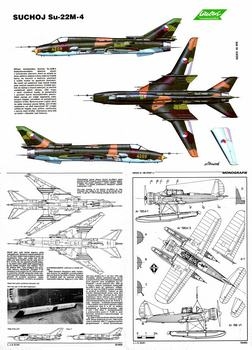 Letectvi+Kosmonautika 1991-21-22 - Scale Drawings and Colors