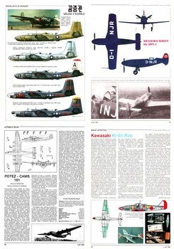 Letectvi+Kosmonautika 1993-1-2 - Scale Drawings and Colors