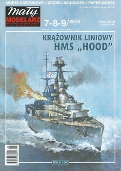   HMS Hood (Maly Modelarz 2015-07/08/09)