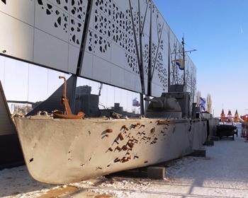 Finding and recovery of armored ship BK-31 (Russia, Volgograd 2017) Photos