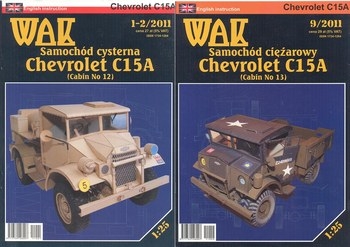 Военный грузовик Chevrolet C15A (WAK 2011-01-02, WAK 2011-09)