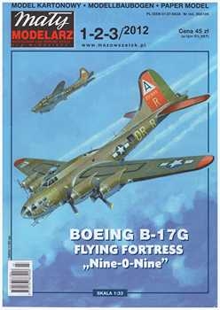 Тяжелый бомбардировщик Boeing B-17G Flying Fortress (Maly Modelarz 2012-01-02-03)
