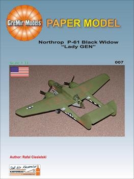    Northrop P-61 Lady Gen (GreMir Models 007)