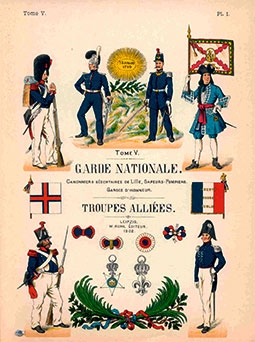 'Les Uniformes De LArmee Francaise Recueil dOrdonnances de 1690 a 1894'' tome 5
