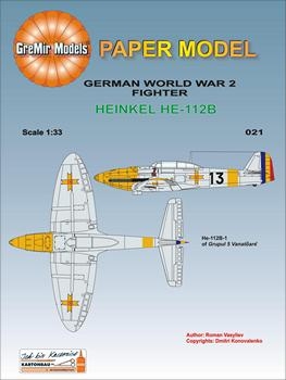 Heinkel He-112B (v3) (GreMir Models 021)