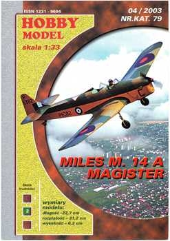 -  Miles M. 14A Magister (Hobby Model 079)