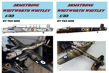 Armstrong Whitworth Whitley (WITE and BLACK)