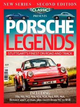 Classic & Sports Car - Porsche Legends Issue 2 2023