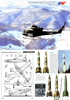 Letectvi+Kosmonautika 2001-3-4 - Scale Drawings and Colors