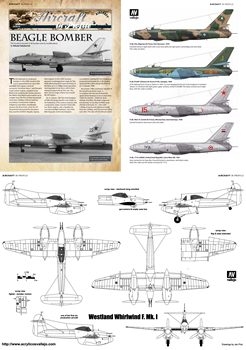 Подборка статей, раскрасок и чертежей из журнала Scale Aircraft Modelling 2021