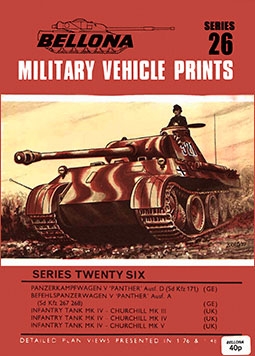 Bellona Military Vehicle Prints: series 26