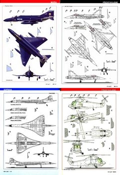 Letectvi+Kosmonautika 2004-1-2 - Scale Drawings and Colors