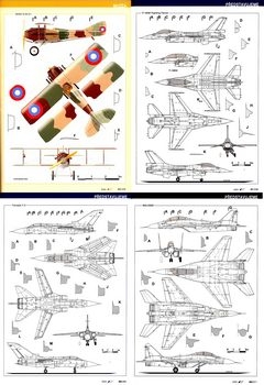 Letectvi+Kosmonautika 2004-3-4 - Scale Drawings and Colors