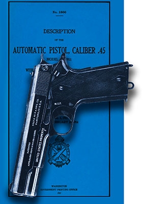 Description of the automatic pistol, caliber .45, model of 1911
