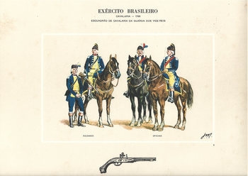 Uniformes do Exercito Brasileiro 1730-1889