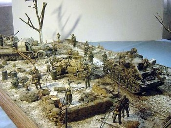 Marsch zur Front - Belgien 1944 (Diorama) Photos