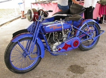 Harley Davidson 20J 1200 cm3 Side (1921) Walk Around