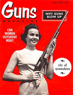 GUNS Magazine July 1955