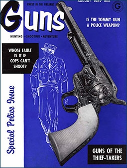GUNS Magazine August 1957