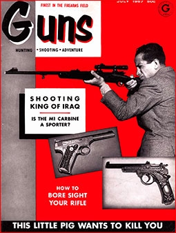 GUNS Magazine July 1957