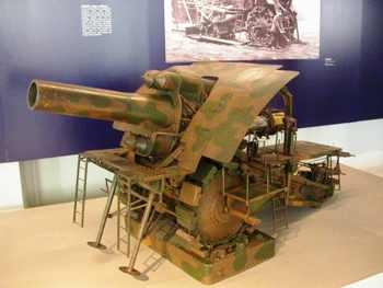 Howitzer 42cm M-Gerat Dicke Bertha (model) Walk Around