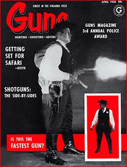 GUNS Magazine April 1958