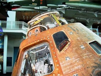 Apollo 12 Command Module + Engine Walk Around